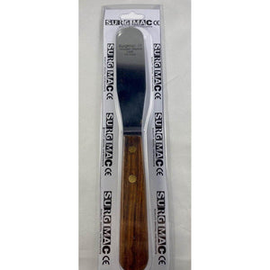 SurgiMac #10R Spatula Stainless Steel Flexible Blade, Wooden Handle, 1/Pk Mac20-10r