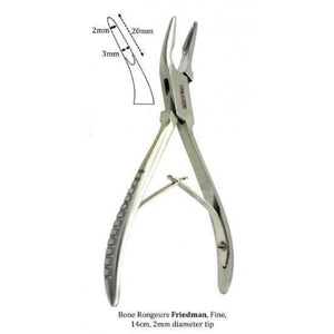 SurgiMac Friedman Bone Rongeur, Stainless Steel, Air Series, 1/Pk 29-3401