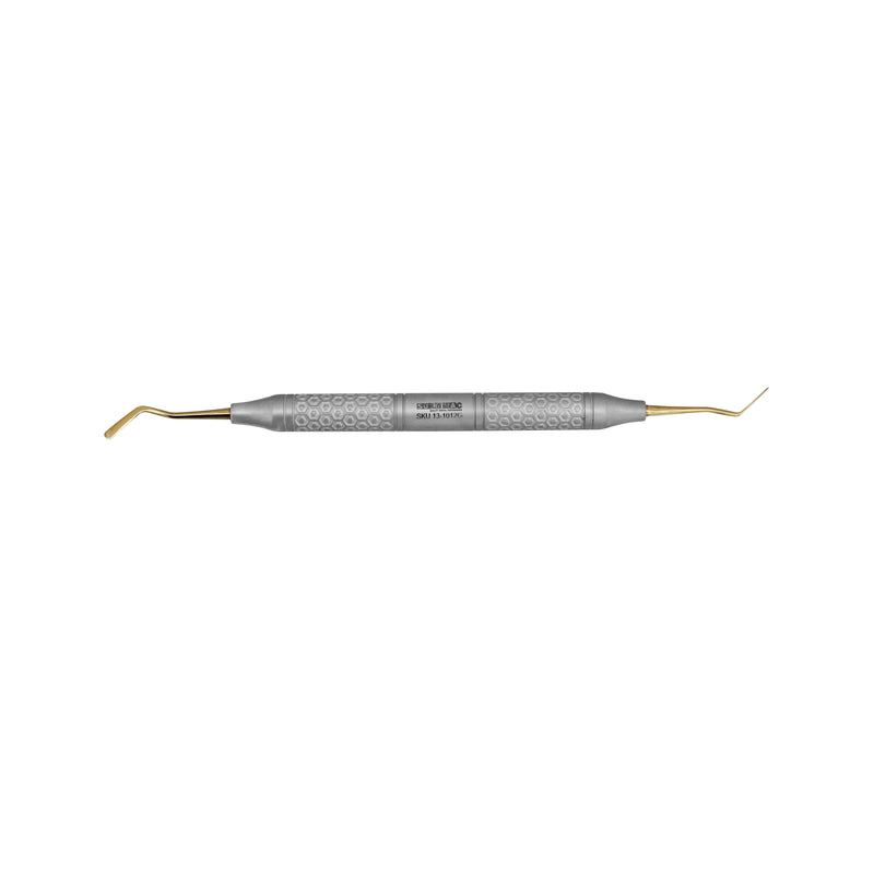 SurgiMac Plastic Filling Instrument, Gold Tips, Stainless Steel, Hexa Series, 1/Pk 13-1012G-H