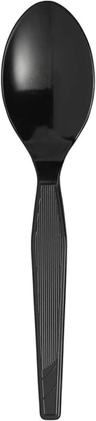 Plastic Spoons - Heavy Duty Spoon Plastic Cutlery - (White or black ) DXE-TH517