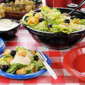 Plastic Spoons - Heavy Duty Spoon Plastic Cutlery - (White or black ) 16-4597