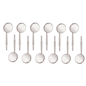 Dental Mirrors: Front Surface Simple Stem Dental Diagnostic Mirrors, 12/BX MIR03-SS