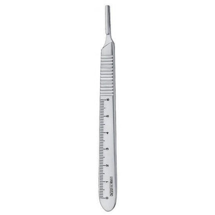 Scalpel Handle #3 | with Ruler | Pro Series by SurgiMac | Pack of 1