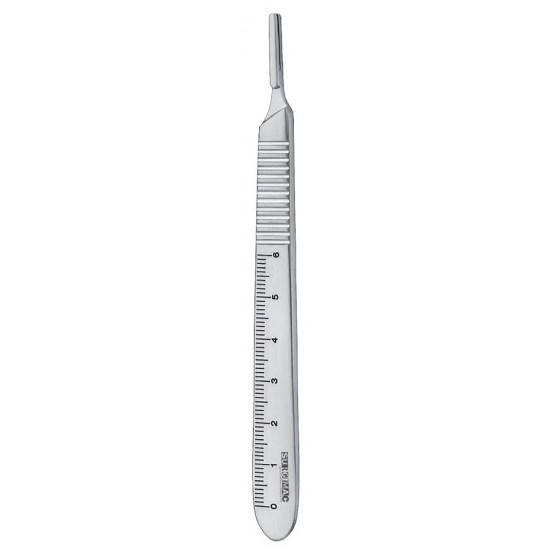 Scalpel Handle #3 | with Ruler | Pro Series by SurgiMac | Pack of 1 16-2452-P