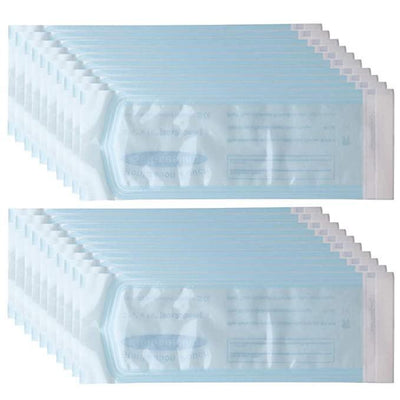 SurgiMac Self Seal Sterilization Pouch, Self-Sealing, Paper/Blue film, MacSafe, 200/Pk, 10pk/Case