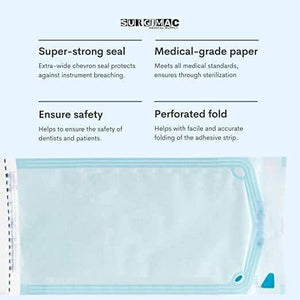 Self Seal Sterilization Pouch For Dentist Tools SS-2254