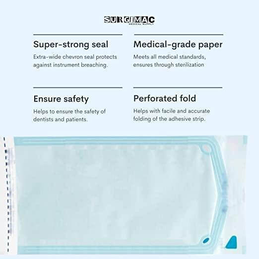 Self Seal Sterilization Pouch For Dentist Tools SS-2254