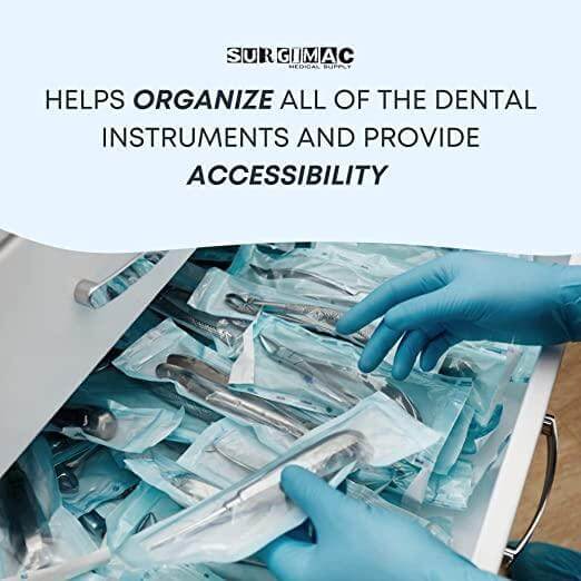 Self Seal Sterilization Pouch For Dentist Tools SS-2254