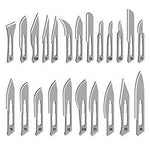 SurgiMac #10 Sterile Stainless Steel Surgical Scalpel Blade, ProCut, Box of 100 10-1210-P