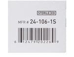 Swabstick Cotton Tip Wood Shaft 6 Inch Sterile 1 per Pack 24-106-1S-1