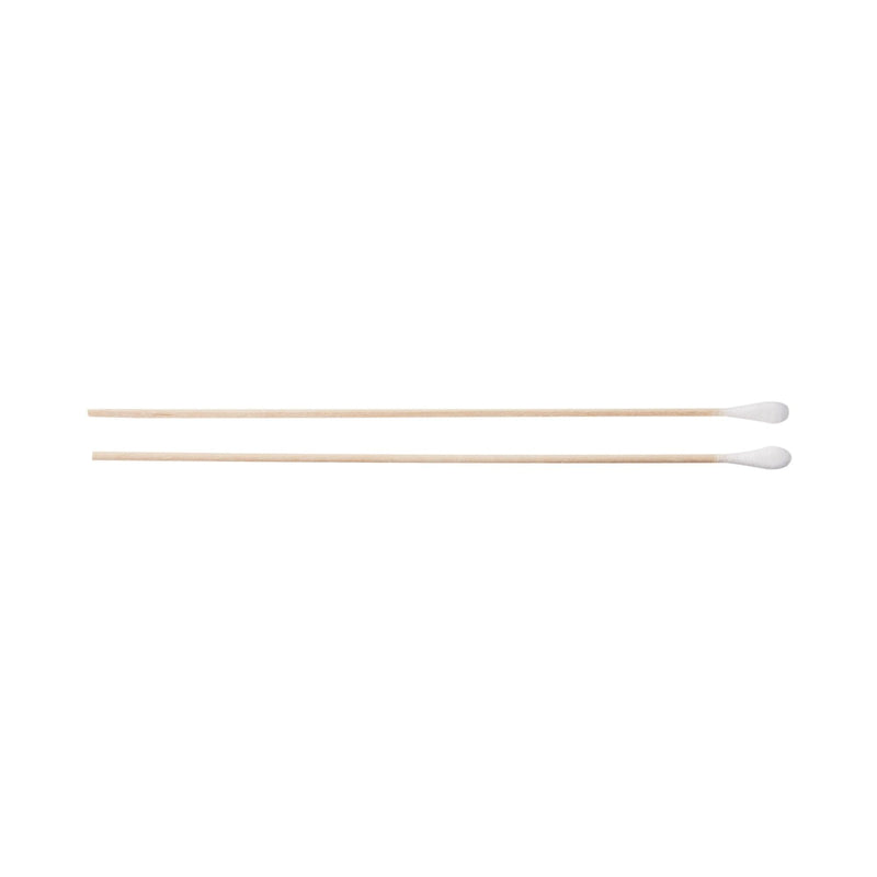 Swabstick Cotton Tip Wood Shaft 6 Inch Sterile 2 per Pack 24-106-2S-BX