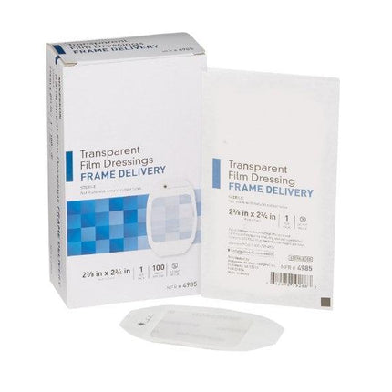 Transparent Film Dressing Octagon 2-3/8 X 2-3/4 Inch Frame Style Delivery Without Label Sterile | McKesson | SurgiMac