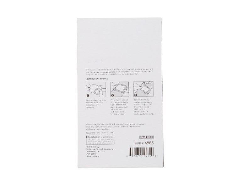 Transparent Film Dressing Octagon 2-3/8 X 2-3/4 Inch Frame Style Delivery Without Label Sterile 4985