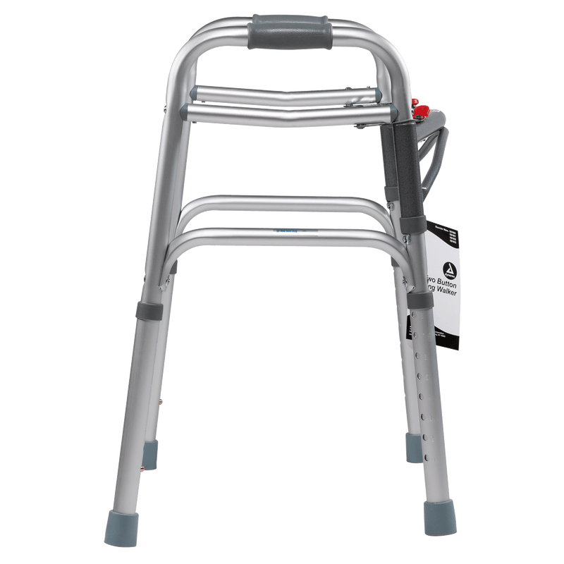 Two Button Folding Walker 10160