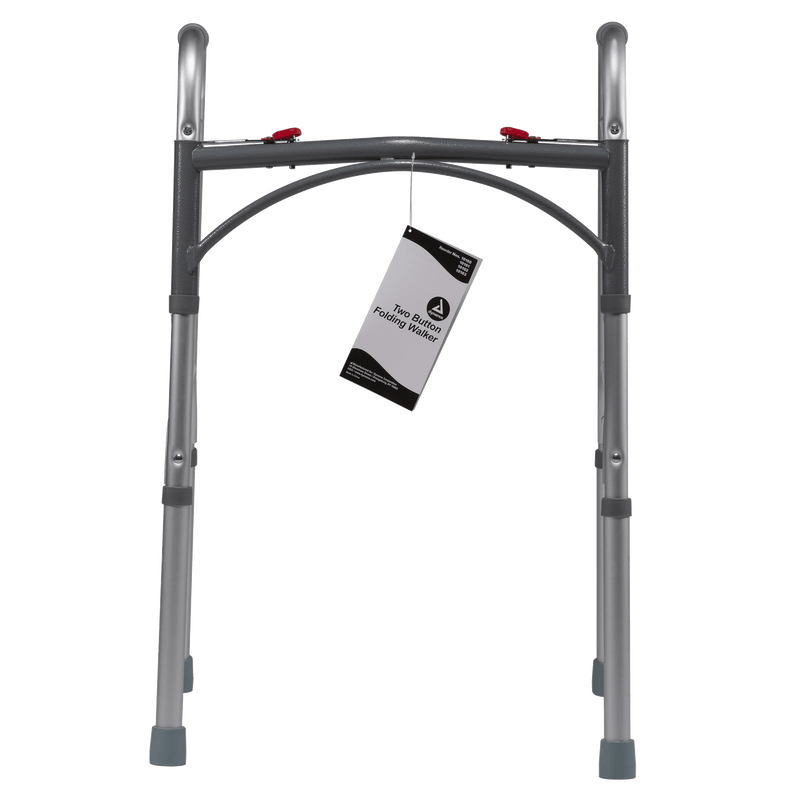Two Button Folding Walker 10160