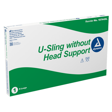 U-Sling Without Head Support | 10744SM | | Electric Lifts and Slings, Patients Lifts and Slings, Slings | Dynarex | SurgiMac