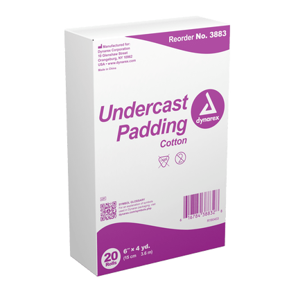Undercast Padding | 3880 | | Casting, Disposable Medical Supplies, Surgical & Procedural | Dynarex | SurgiMac