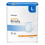 Unisex Adult Incontinence Brief McKesson Classic BRBRLG