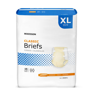Unisex Adult Incontinence Brief McKesson Classic BRBRXL