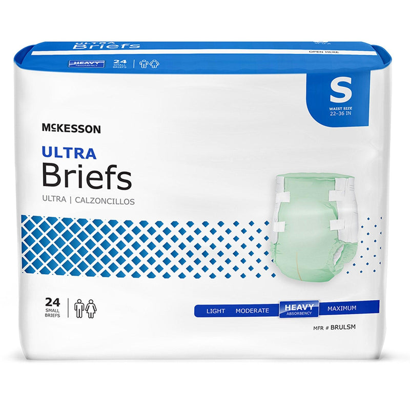 Unisex Adult Incontinence Brief McKesson Ultra BRULSM-11