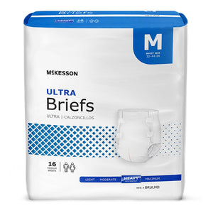 Unisex Adult Incontinence Brief McKesson Ultra BRULMD
