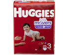 Kimberly Clark | Unisex Baby Diaper Huggies® Little Movers Disposable Moderate Absorbency | 49678-PK16