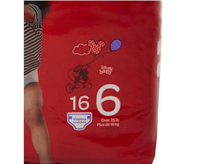 Unisex Baby Diaper Huggies® Little Movers Disposable Moderate Absorbency 49678-PK25