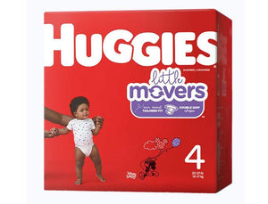 Unisex Baby Diaper Huggies® Little Movers Disposable Moderate Absorbency 49679-PK16