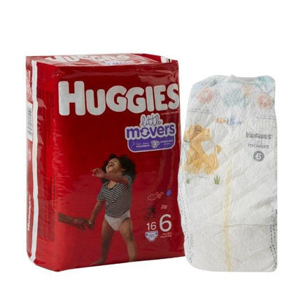 Unisex Baby Diaper Huggies® Little Movers Disposable Moderate Absorbency | Kimberly Clark | SurgiMac