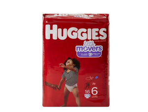 Unisex Baby Diaper Huggies® Little Movers Disposable Moderate Absorbency 49678-PK25
