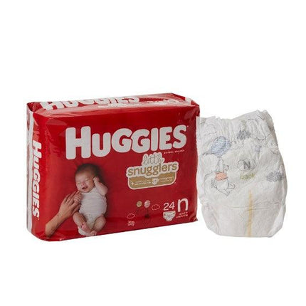 Unisex Baby Diaper Huggies® Little Snugglers Newborn Disposable Heavy Absorbency | Kimberly Clark | SurgiMac