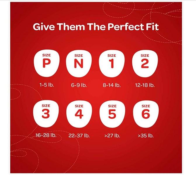 Unisex Baby Diaper Huggies® Little Snugglers Size 2 Disposable Moderate Absorbency 40581-PK32