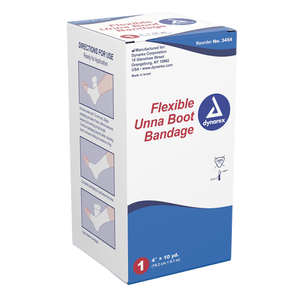 Unna Boot Bandages | 3454 | | Bandages, Disposable Medical Supplies, Done, General & Advanced Wound Care | Dynarex | SurgiMac