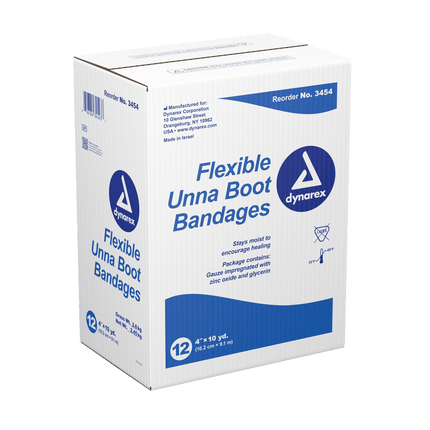 Unna Boot Bandages | 3453 | | Bandages, Disposable Medical Supplies, Done, General & Advanced Wound Care | Dynarex | SurgiMac