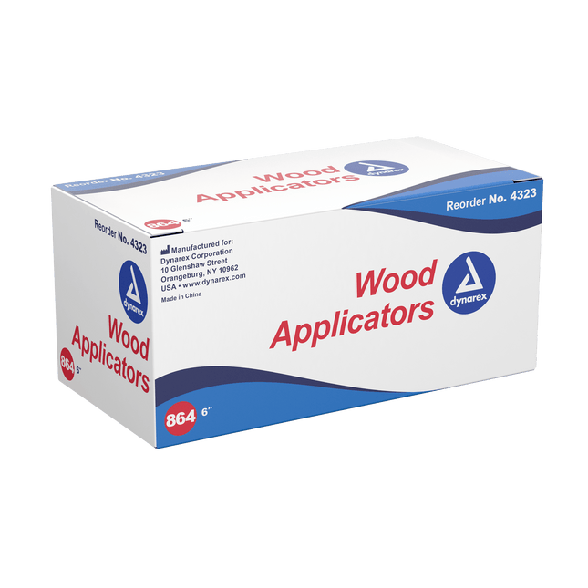 Dynarex | Wood Applicator 6in | 4323