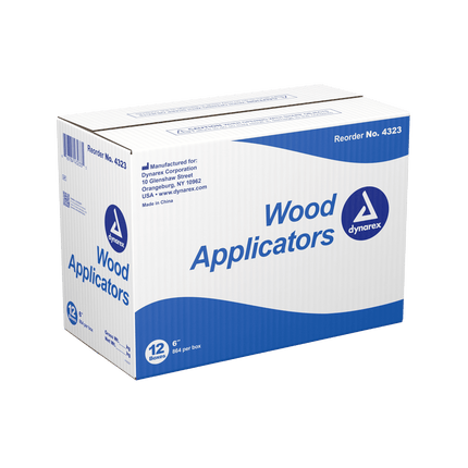 Wood Applicator 6in | 4323 | | Applicators, Disposable Medical Supplies, Done, General & Advanced Wound Care | Dynarex | SurgiMac