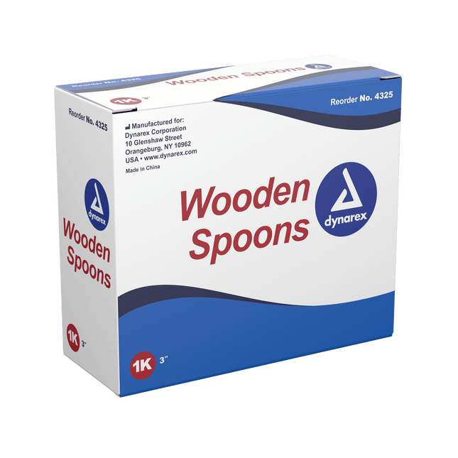 Dynarex | Wooden Spoons 3in | 4325