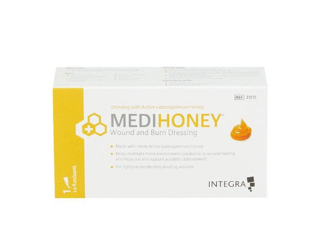 McKesson | Honey Wound and Burn Dressing Paste Tube MEDIHONEY | 31505