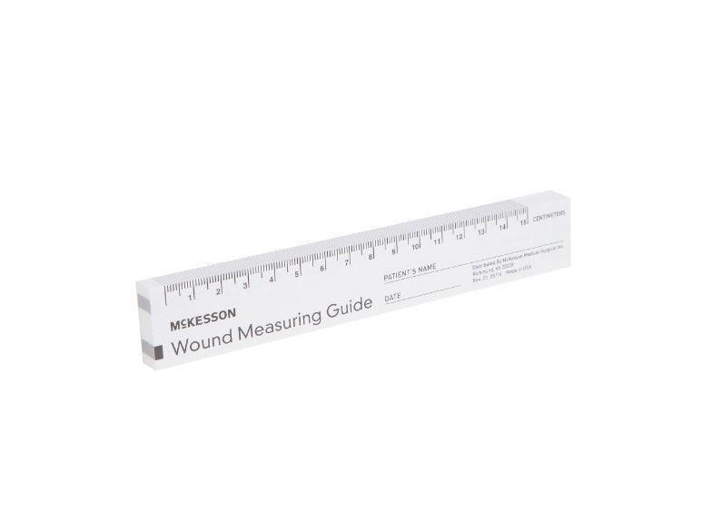 Wound Measuring Guide McKesson Metric / English Paper 6 Inch 533-LR/50