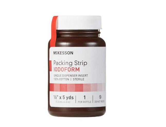 Wound Packing Strip Antiseptic Cotton Iodoform 1 Count Sterile