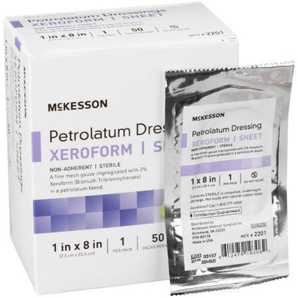 Xeroform Petrolatum Impregnated Dressing Gauze Bismuth Tribromophenate (Xeroform) Sterile