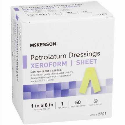Xeroform Petrolatum Impregnated Dressing Gauze Bismuth Tribromophenate (Xeroform) Sterile