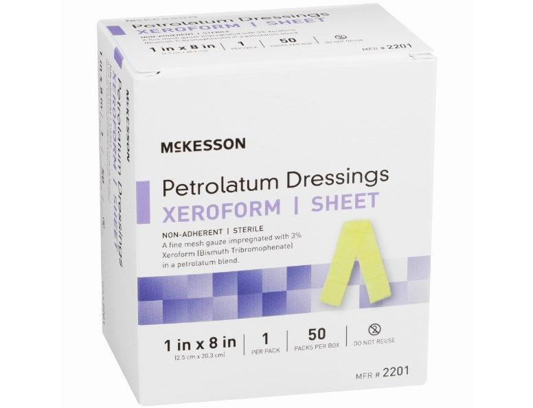 Xeroform Petrolatum Impregnated Dressing Gauze Bismuth Tribromophenate (Xeroform) Sterile 2201.0-1